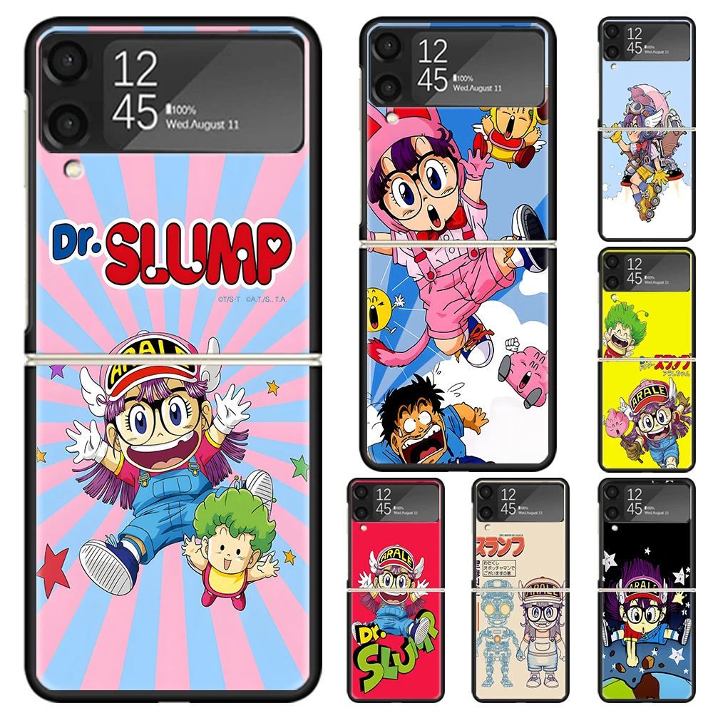 Жесткий чехол для телефона Arale Dr Slump из ПК Samsung Galaxy ZFlip 6 5 Z Flip 4 ZFlip6 Flip6 5G ZFlip4 Flip3 Zflip5