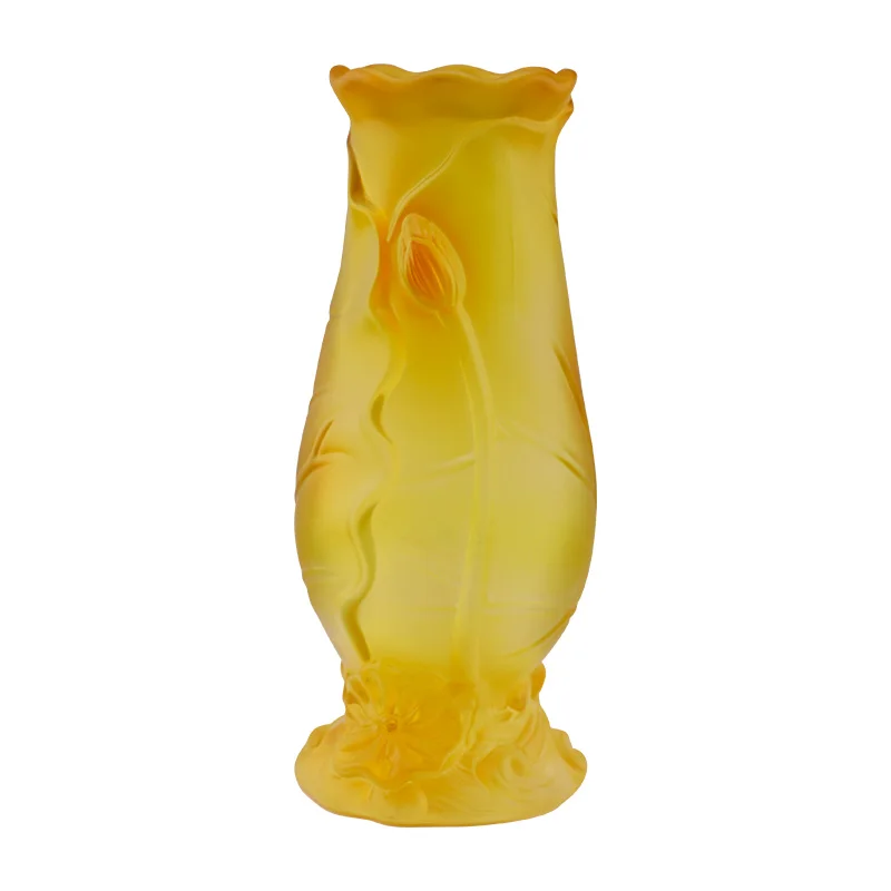 

Glass vases for Buddha vases,home offerings, table decorations in front of the Buddha, Buddha utensils, and supplies