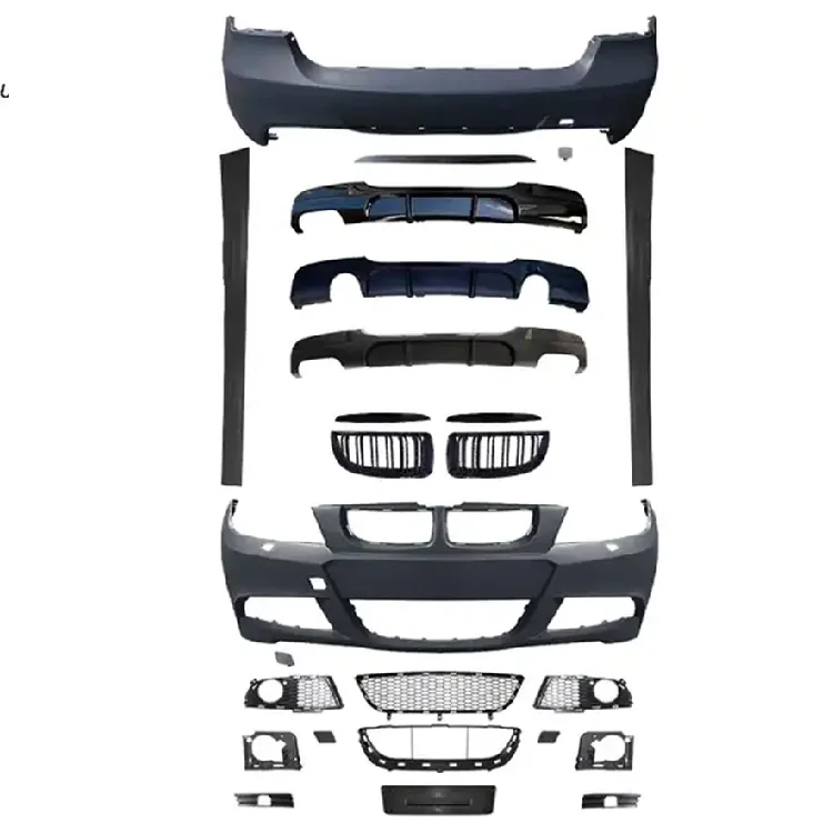 SPM G Материал ABS Бампер спойлер боковая юбка корпус Для комплекта e90 3 серии Раннее