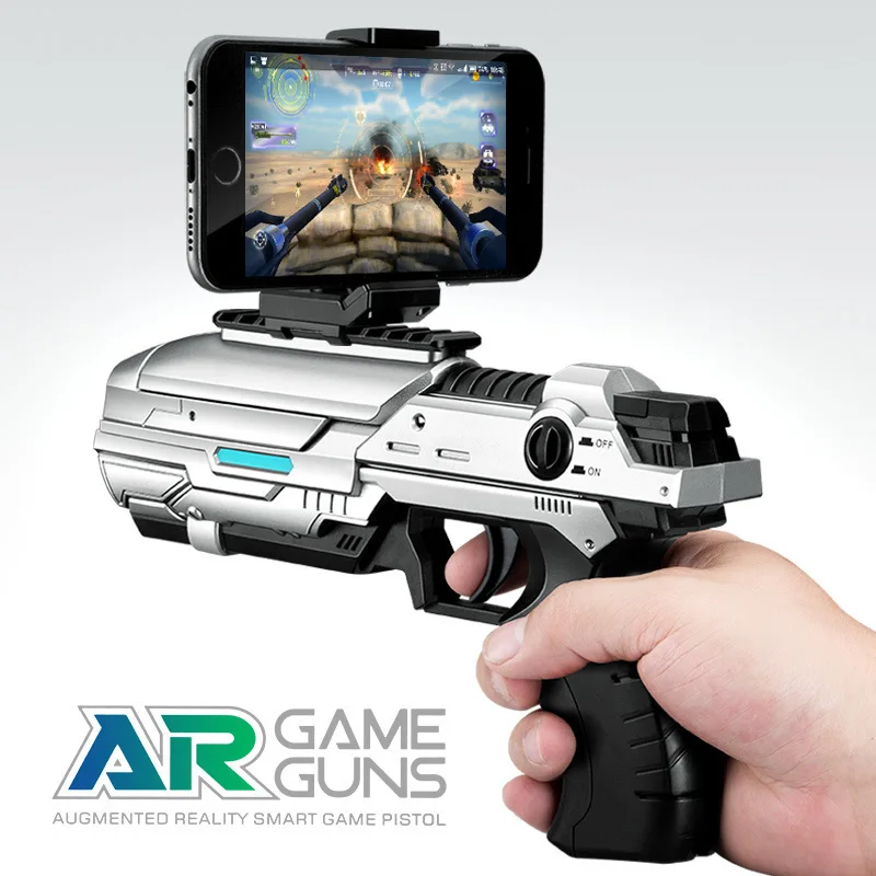 

AR Game Gun Smart CreatorToy Fun Sports Air Guns Multiplayer Interactive Virtual Reality Shoot Bluetooth Control Game Toy Gift