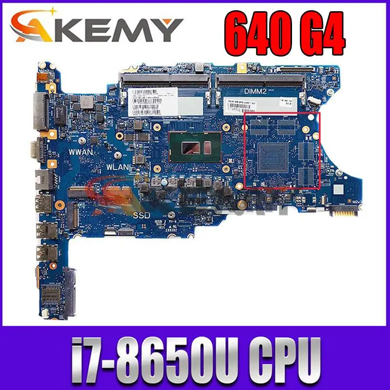 

Материнская плата ноутбука 6050A2930101 для HP 640 G4 с процессором