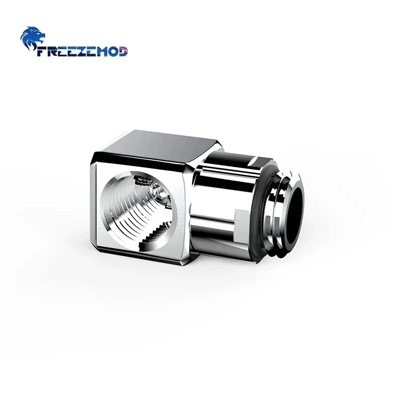 FREEZEMOD GXZWT-D90 90-градусный вращающийся фитинг для водяного охлаждения теплоотвод