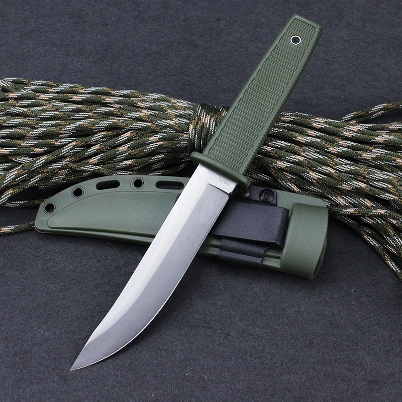 Профессиональный охотничий прямой нож для улицы холодный тактический военный