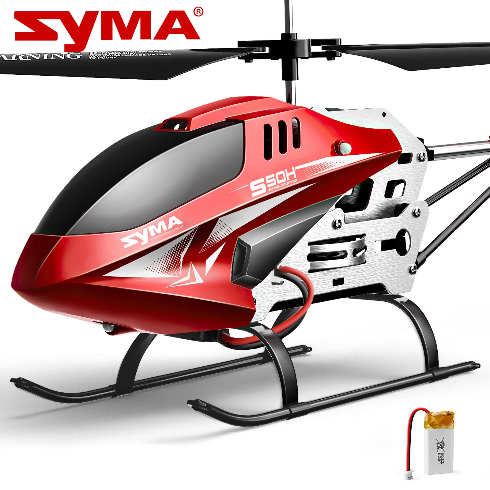 

Вертолеты SYMA S50H с дистанционным управлением, удержание высоты самолета, Взлет/посадка одним ключом, двойная система защиты для начинающих