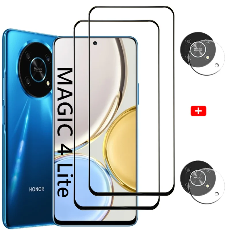 Cristal Templado Honor Magic4 Lite 5G Screen Protector Honor Magic 4 Lite Tempered Glass honra Magic4Lite Front Film&Camera Lens