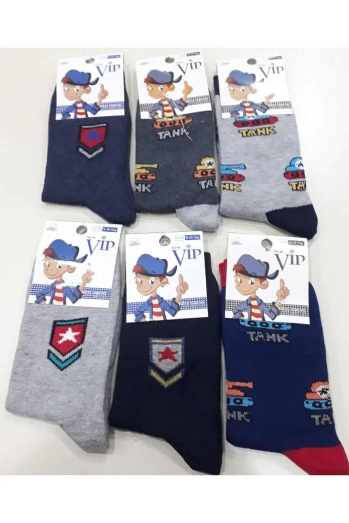 

6 s Package Male Child Socks Underwear