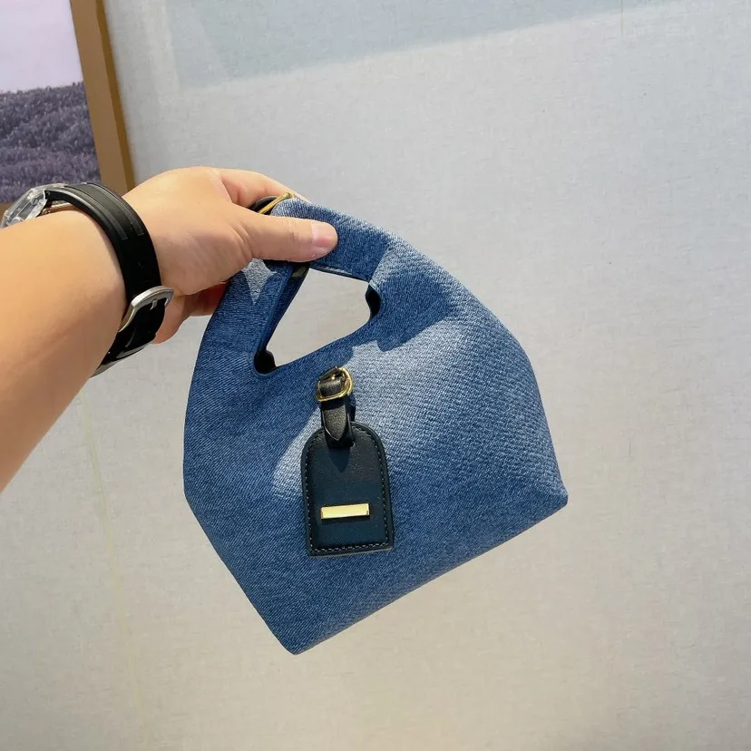 Fashion Denim Waist Bags for Women Mini Women Handbags High Quality Canvas Shoulder Bag Designer Crossbody Bag Shopper Tote Chic