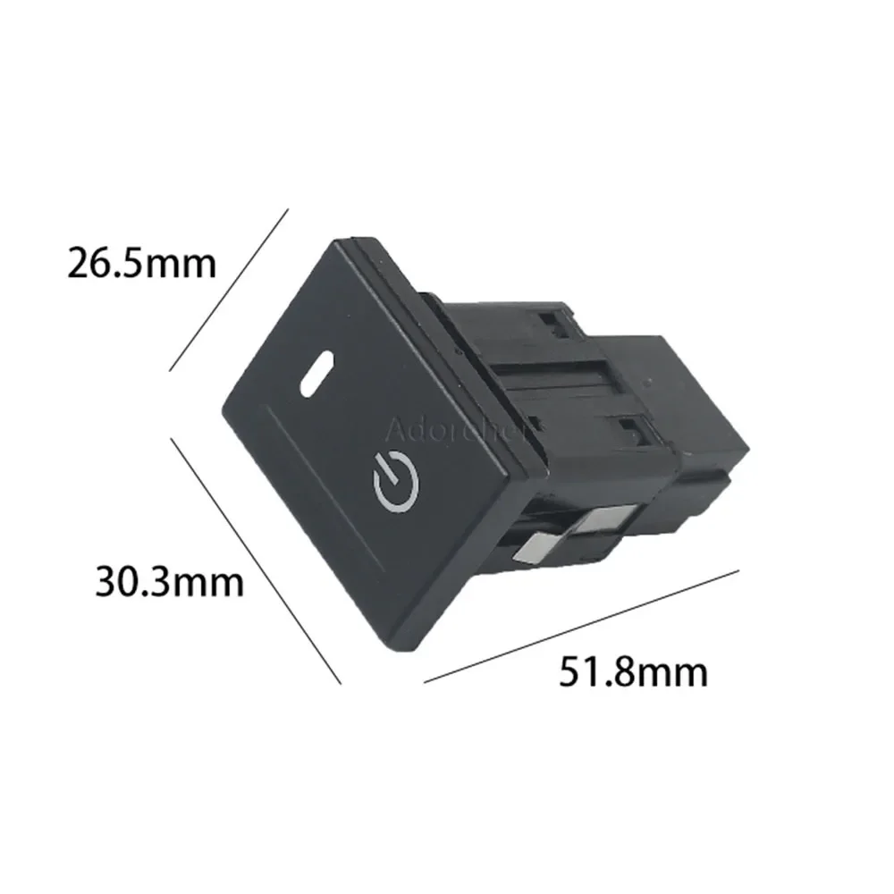 Автомобильный передний и задний противотуманный фонарь Питание ВКЛ./ВЫКЛ.
