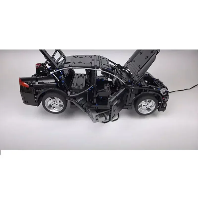 Детский черный S-образный новый супер-автомобиль Power RC Электронный спортивный