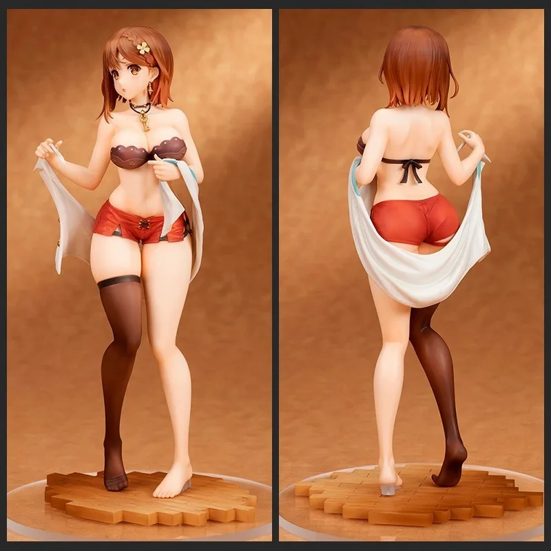 22 см Atelier Ryza Ushinawareta Denshou to Himitsu no Yousei Reisalin Stout фигурка ПВХ Экшн Коллекционная
