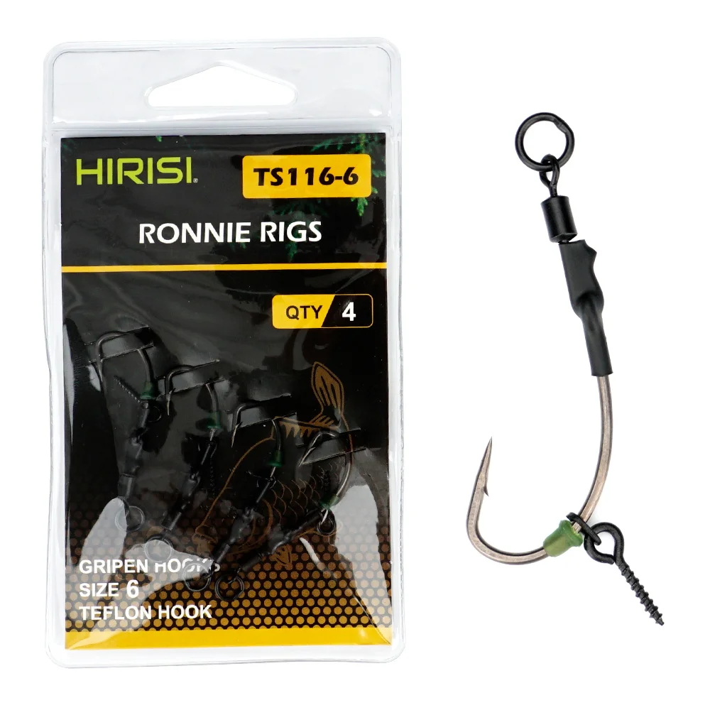 Hirisi 4 шт. Ronnie Rig карповый рыболовный крючок комбинированный морская рыбалка плавающий шар наживка типа рыболовная группа рыболовные аксессуары (art.: 3920d1aba08d1) - 3920d1aba08d1