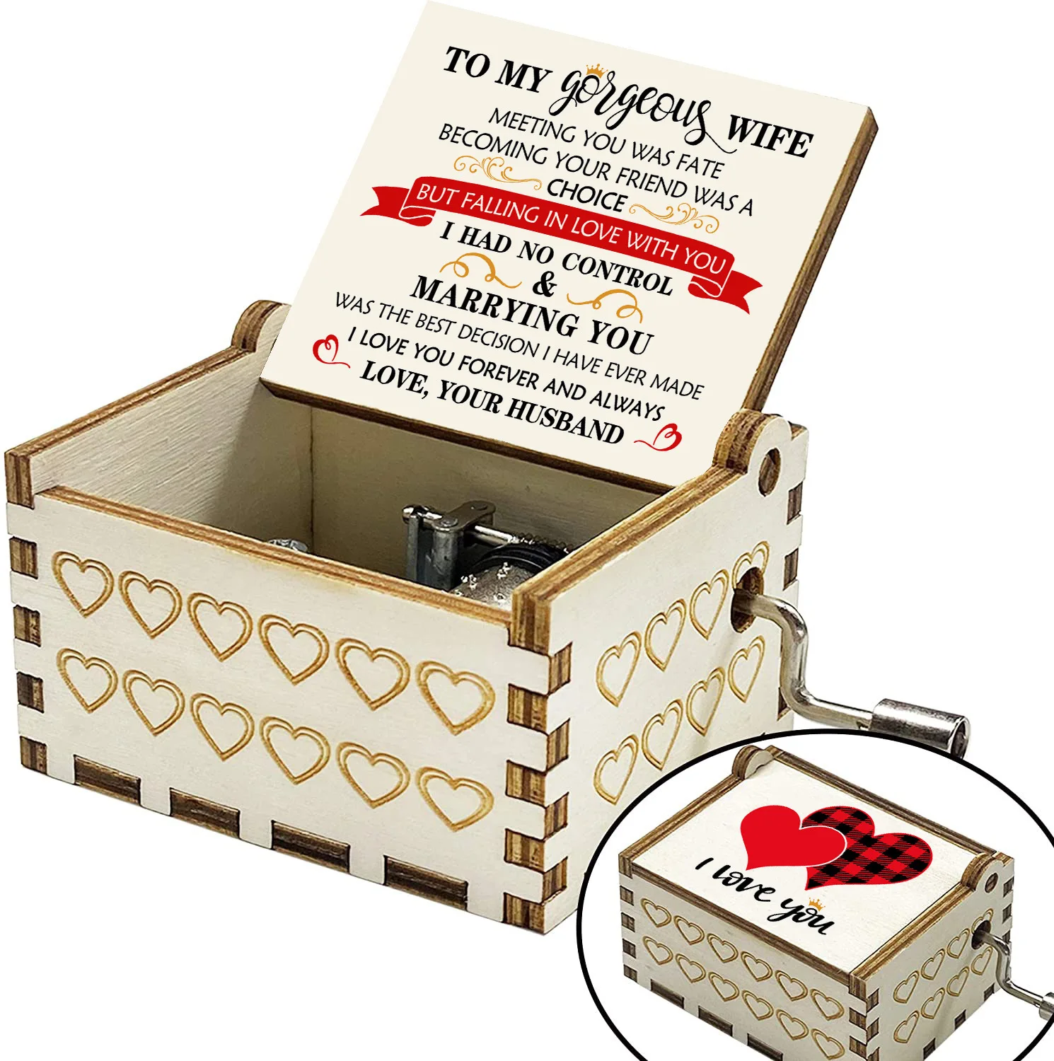 Винтажная Деревянная Музыкальная Шкатулка Октавная С Ручным Управлением И