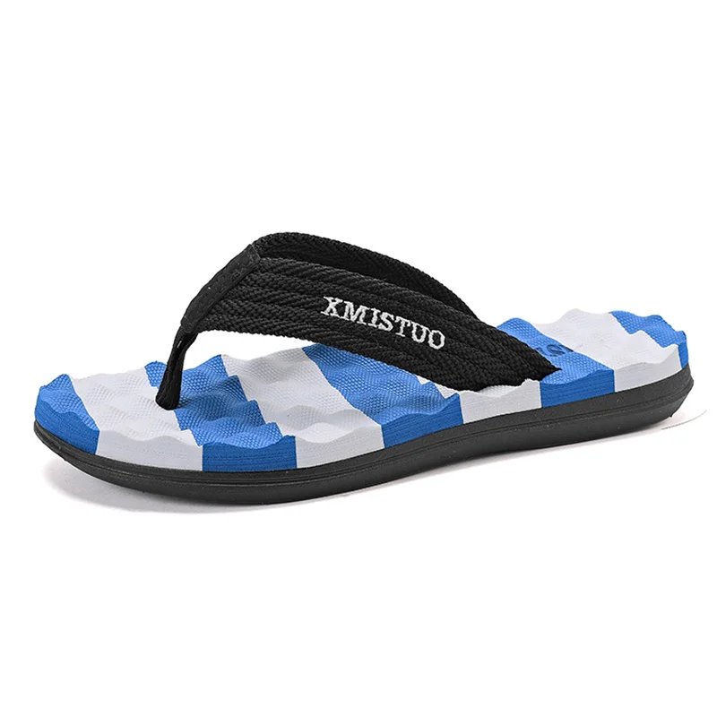 

Массажные Шлепанцы из губки для мужчин, модные пляжные тапочки, летние пляжные уличные тапочки