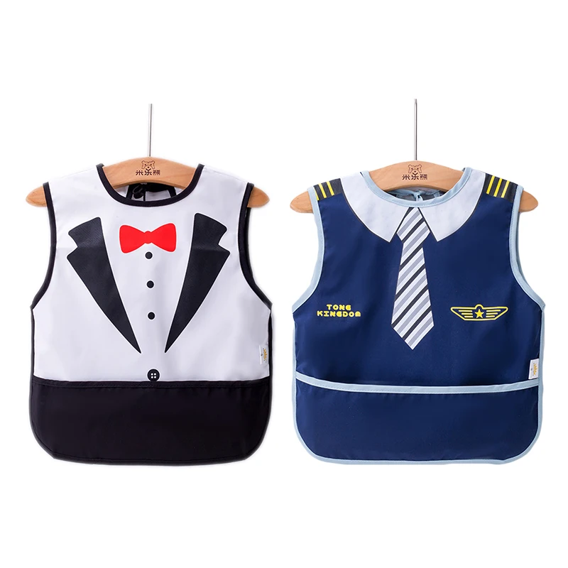 

Модный детский нагрудник без рукавов водонепроницаемый нагрудник для кормления ребенка нагрудник для детей 0-3 лет