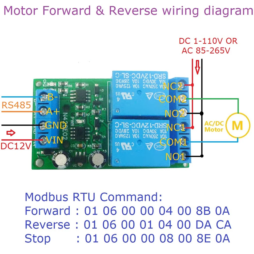 

Релейный модуль Aideepen Power Switch 12В 2 канала