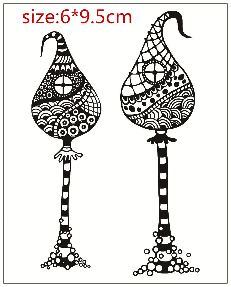 

Transparent Silicone Clear Rubber Stamp Sheet Cling Scrapbooking DIY Word Cute Pattern Photo Album Decor