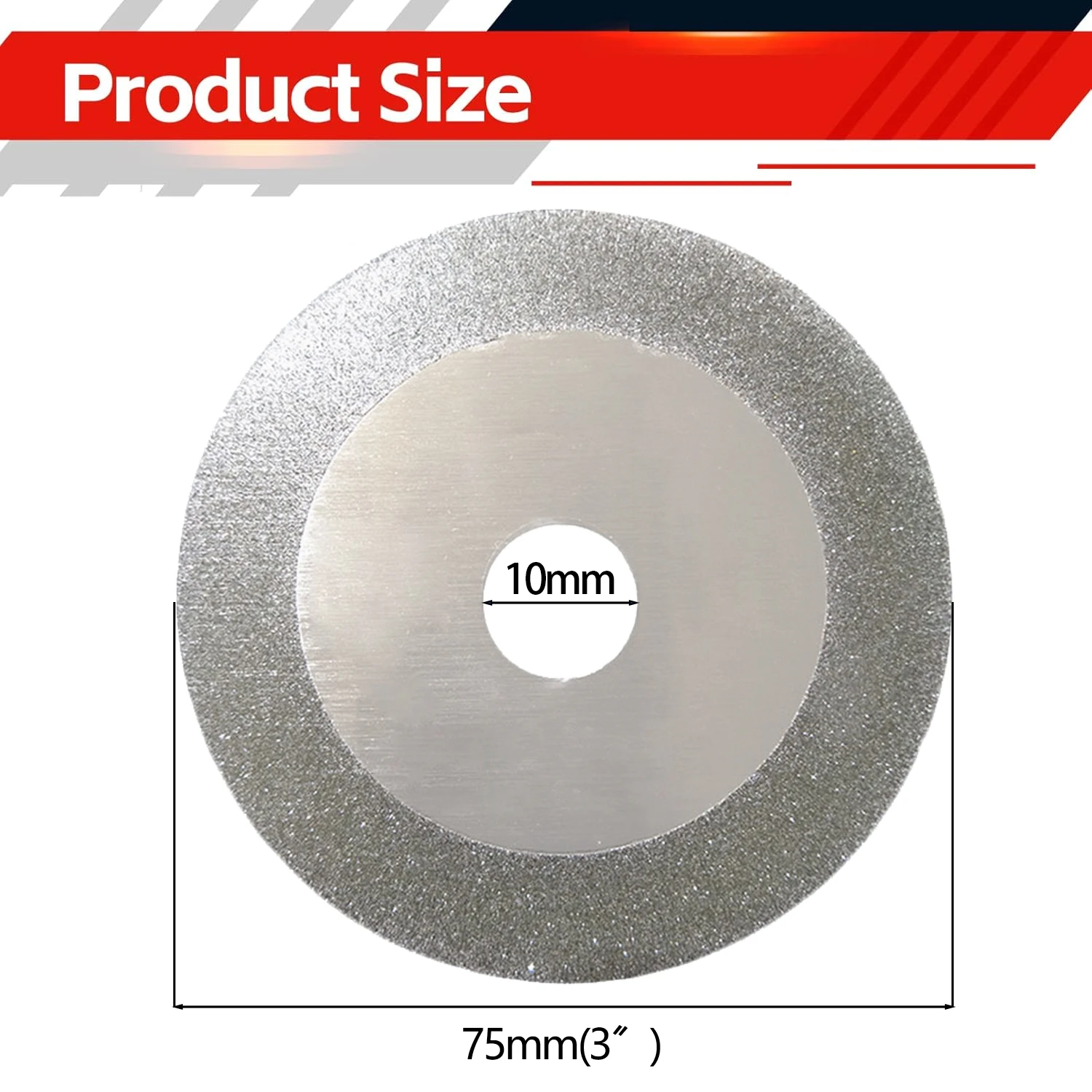 

Алмазные диски 75 мм 3 дюйма для резки стекла