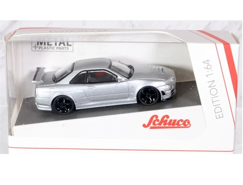Литая модель автомобиля Schuco 1:64 Nismo R34 GT-R Z-tune