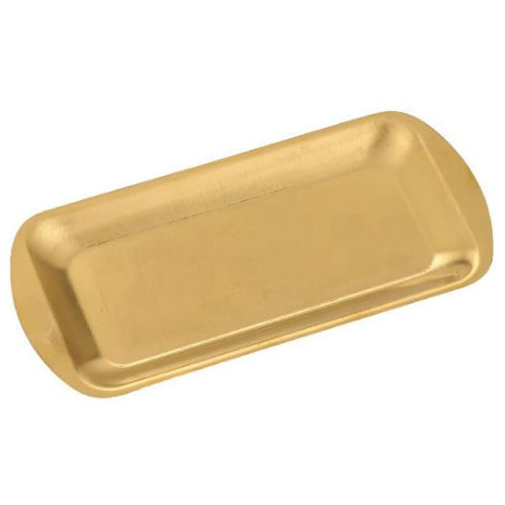 Обеденная тарелка из нержавеющей стали 304 прямоугольная корейская для барбекю