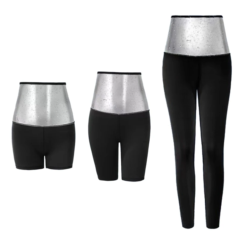 

Hot Sweat Sauna Body Shaper Womens Slimming Pants Thermo Neoprene Gym Train