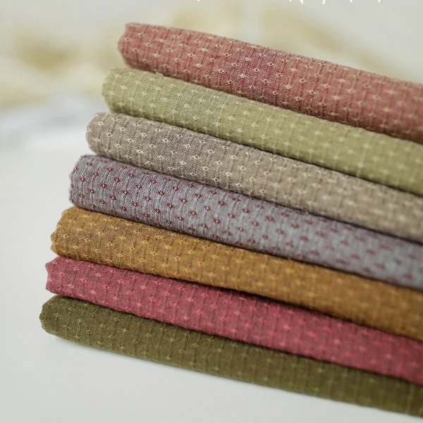 DIY Японская маленькая ткань окрашенная в пряжу для шитья лоскутное шитье ручной