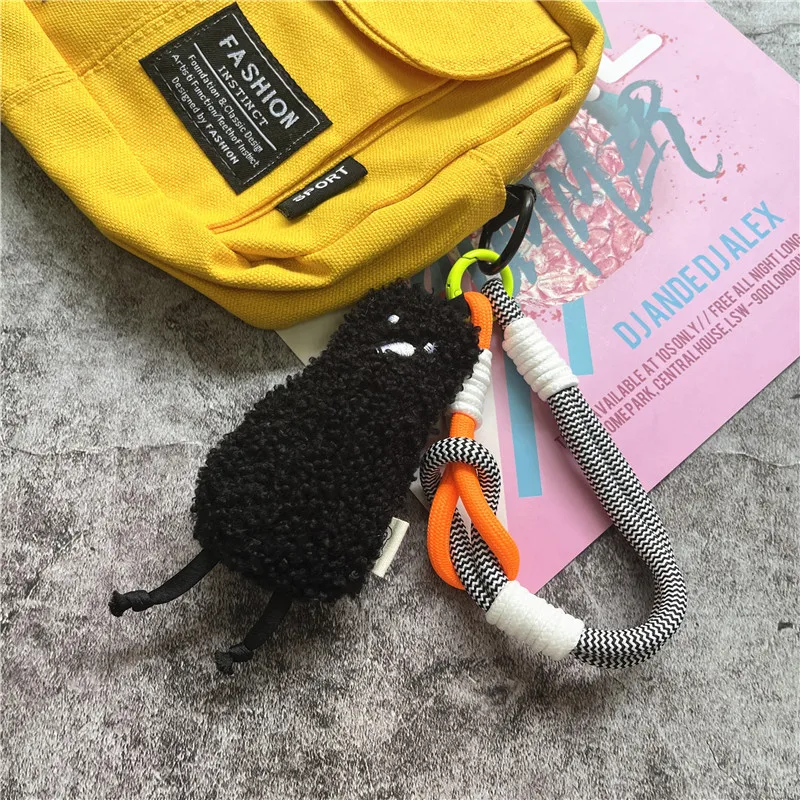 Милый брелок аксессуары хлопковая кукла контрастных цветов брелки сделай сам