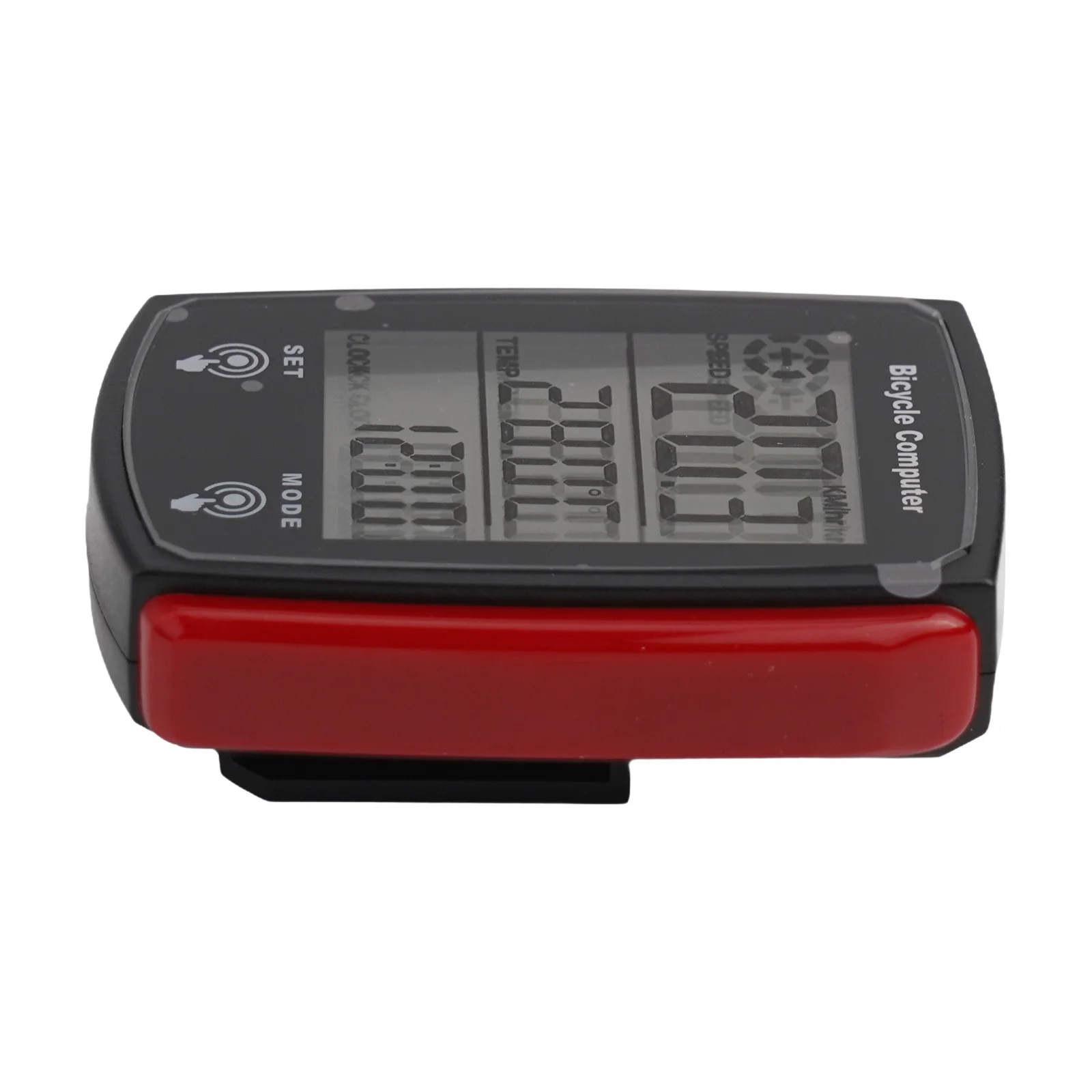 Водонепроницаемый перезаряжаемый велосипедный фонарь со спидометром и