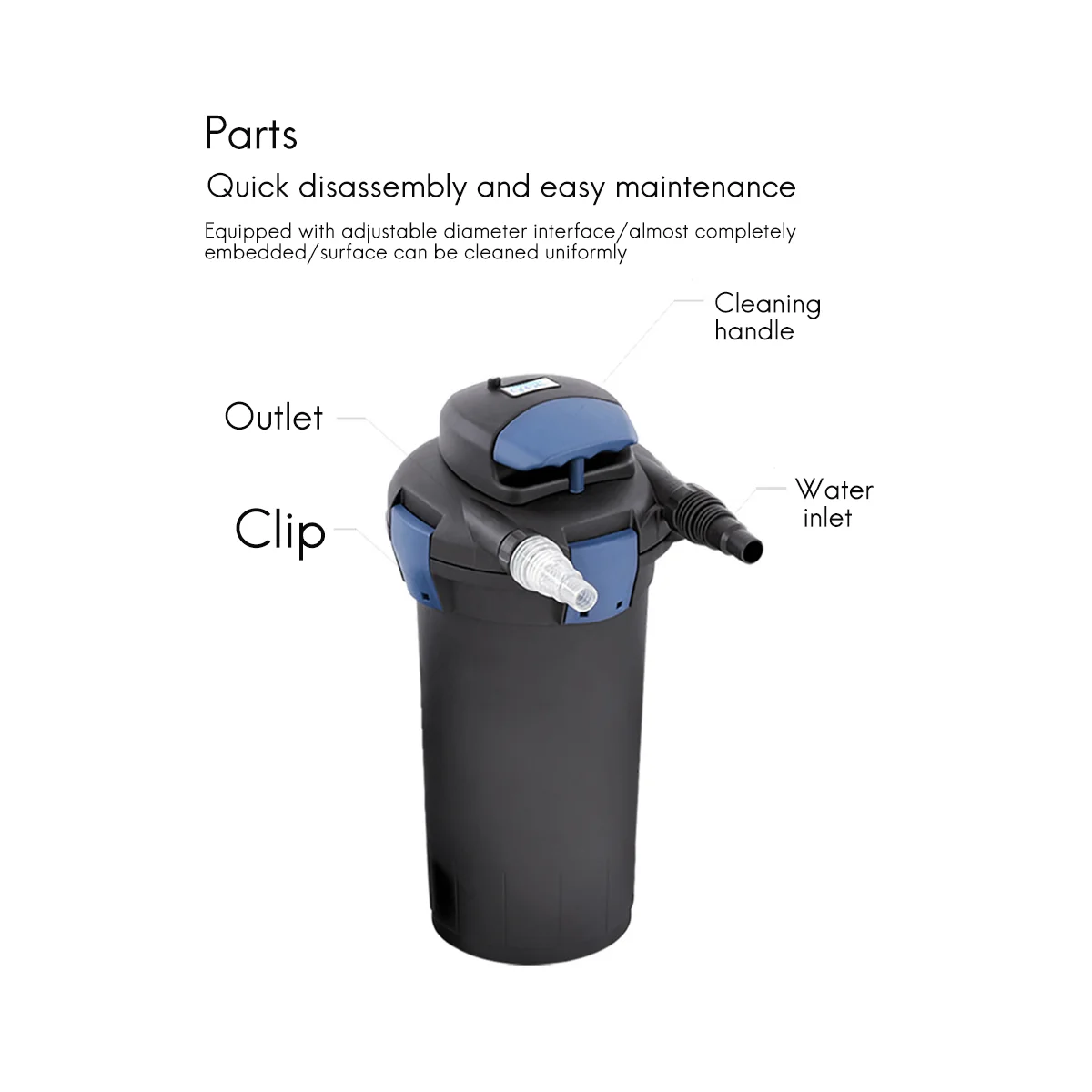 Для Oase BioPress 4000 / PondoPress 5000 фильтр из пеноматериала грубой мелкой рыбы в пруду