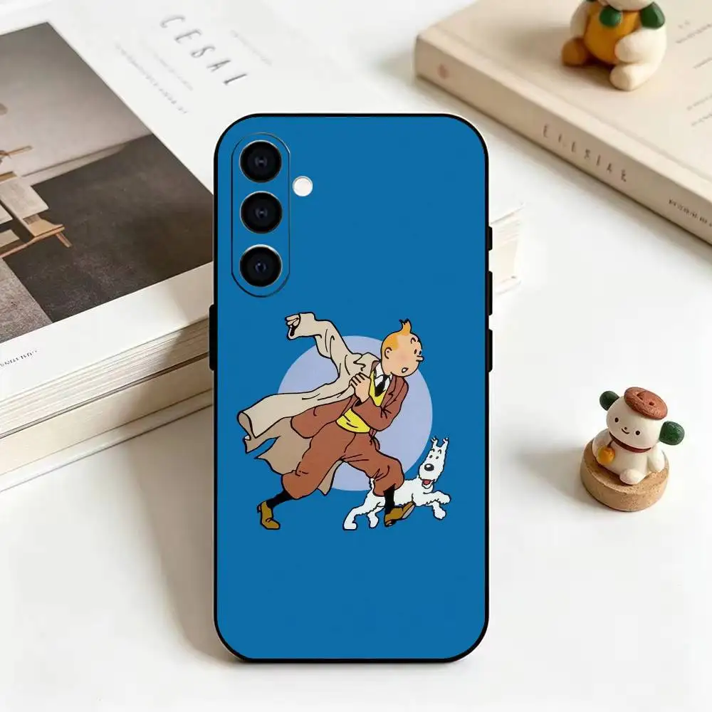 Чехол для телефона «Собака: Приключения Тинтина» для Samsung Galaxy A73, A72, A70, A53, A52, A51, мягкий силиконовый черный чехол. (art.: 3920dccdc6459) - 3920dccdc6459