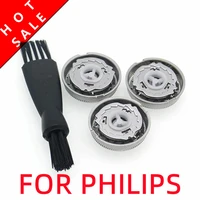 3pcs replacement shaver head for philips norelco hq3 hq56 hq55 hq44 hq442 hq300 hq916 hq443 hq444 hq3405 razor blade parts