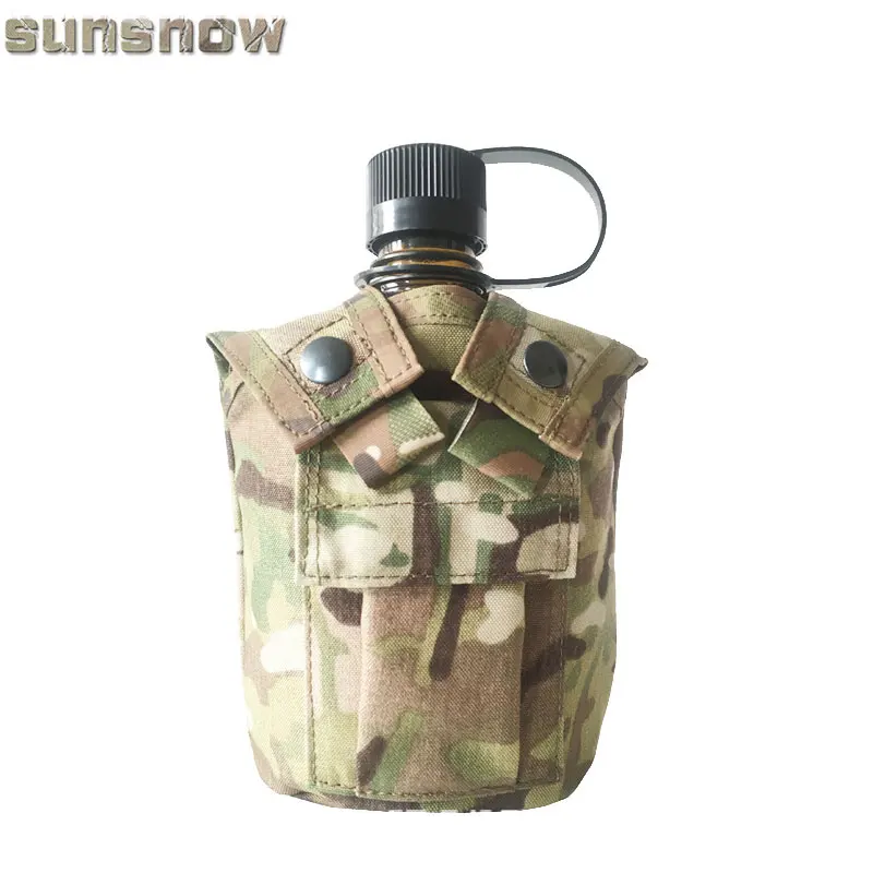 

Black Eagle Water Bottle Bag 1L Water Bottle Set MOLLE System 500D Cordura Water Cup Accessory Bag