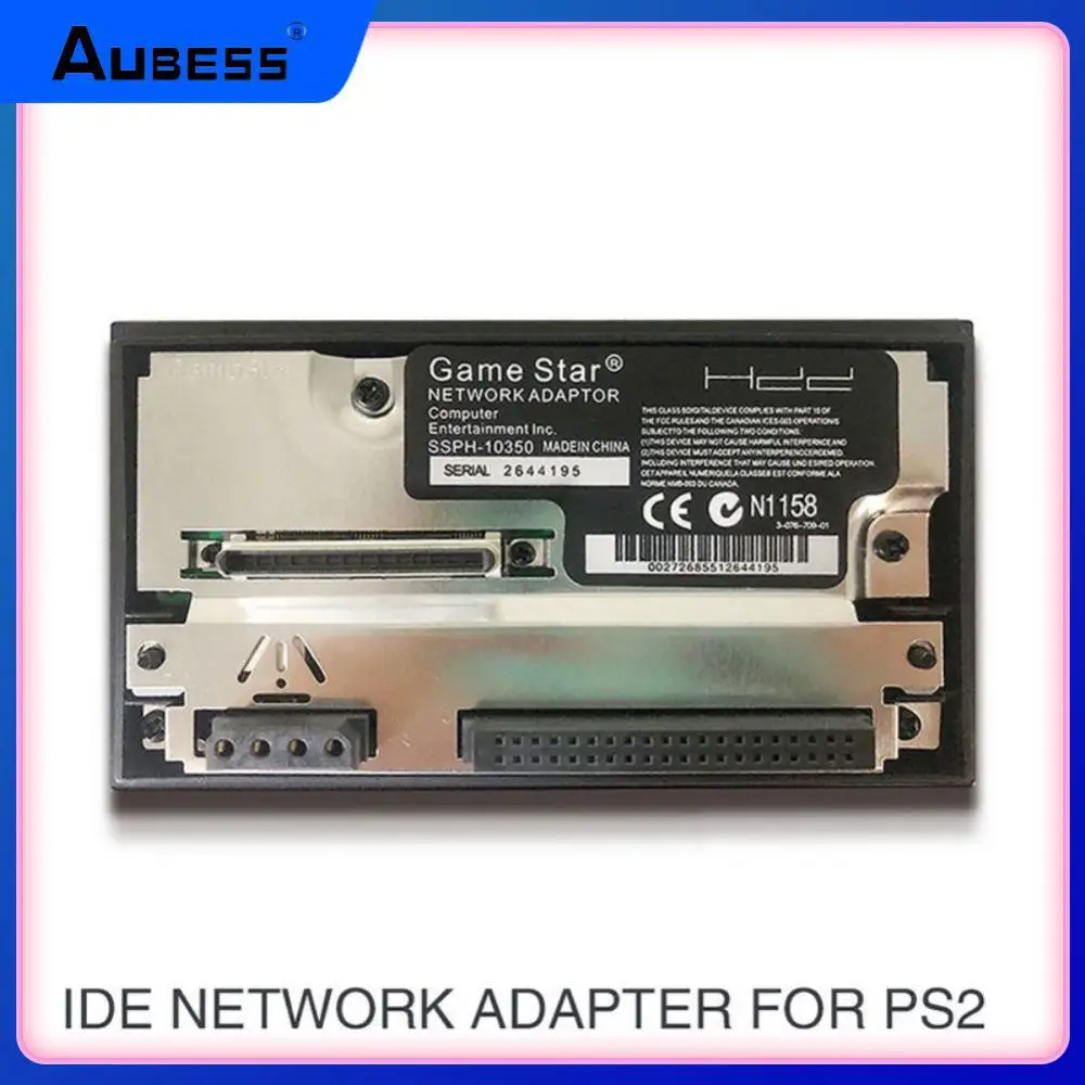 

New Game Console Adapter Support All Loaders Sata/ide Interface Sata Socket Hdd Reducing Disturbances Portable Black 1pcs