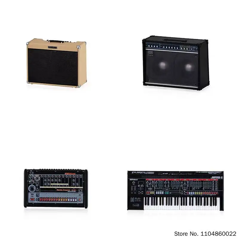 Электрогитарный усилитель Bandai Roland Blues Cube бежевого цвета, портативный, для выступлений на сцене, студийных занятий, для музыкантов, коллекционный. (art.: 3920dc3200a8f) - 3920dc3200a8f