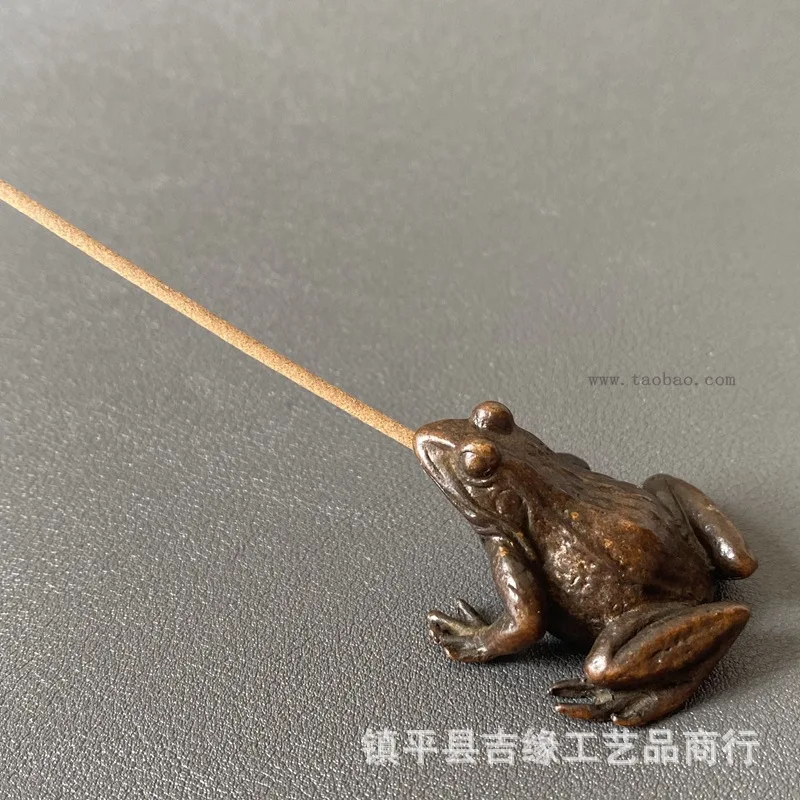 Небольшие украшения в виде лягушки ручная линия для домашней чайной церемонии