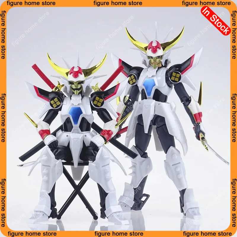 Фото Фигурка KOO Ronin Warriors: Сэйдзи в двойных доспехах (белый Кикотей, черный Блэйз Тайгер) — аниме-модель в наличии №2