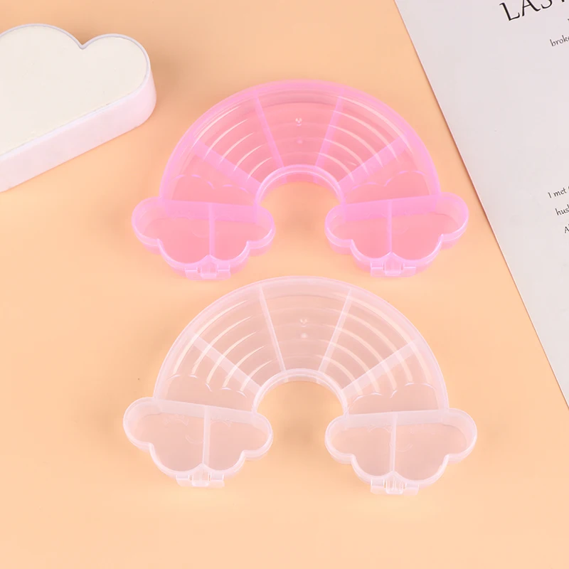 Радужная пластиковая шкатулка для хранения ювелирных изделий