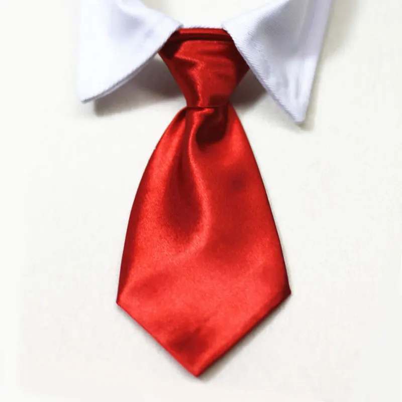 

Adjustable Pet Formal Necktie Solid Color Solid Color Tuxedo Bow Tie Pet Tie Pet Formal Necktie For Wedding Cute Dog Tie Sale
