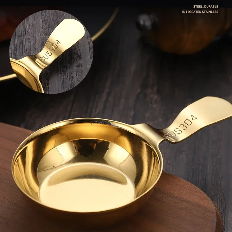 Stainless Steel Seasoning Plate Tray Sauce Dish Spice Plates Pepper Roast Meat Dishes Bowl for Korean BBQ Tableware