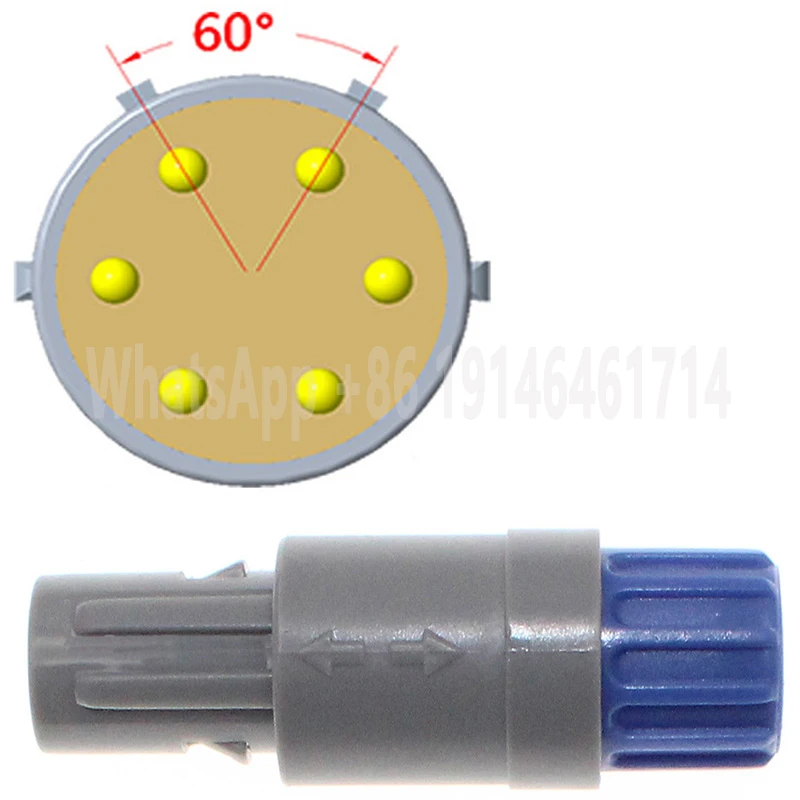 Монитор Mas Tech Spo2 совместимый с датчиком Mindry VS800 PM6000 6 контактов 3 м кабель для
