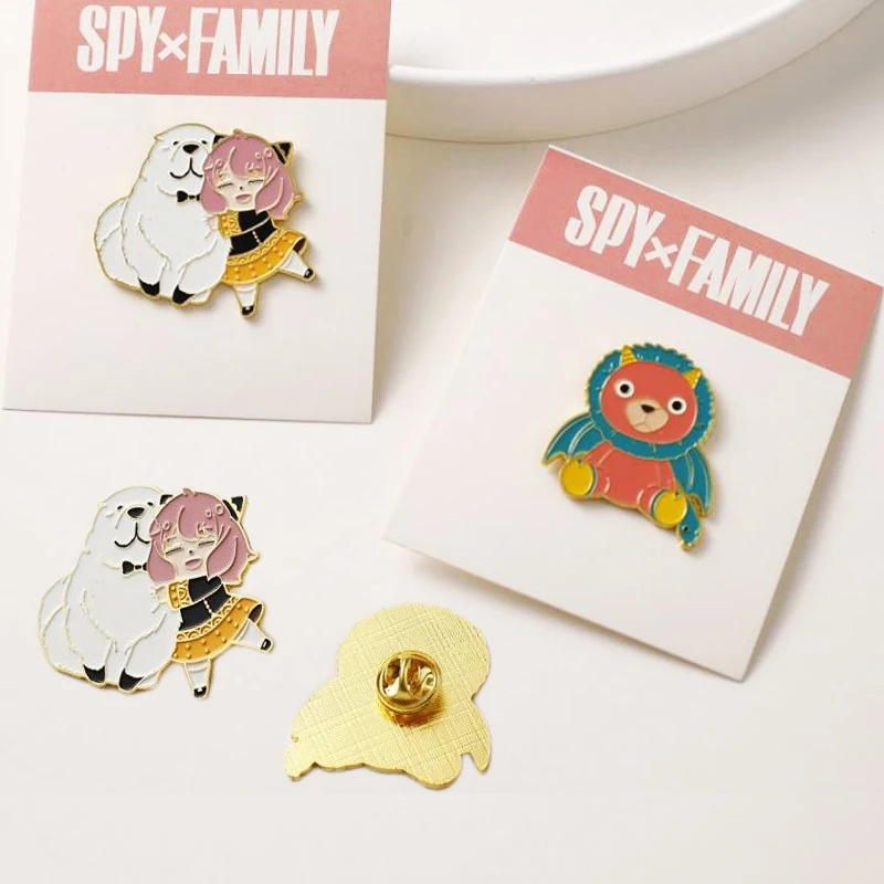 

Милая шпионская история, подделка, металлическая брошь, милая металлическая брошь из сплава, украшение на день рождения, праздничный подаро...