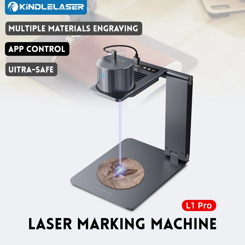 

LaserPecker Pro Laser Marking Portable DIY Laser Engraver Laser Machine 1.6W 3D Printer Desktop Etcher Cutter Engraving