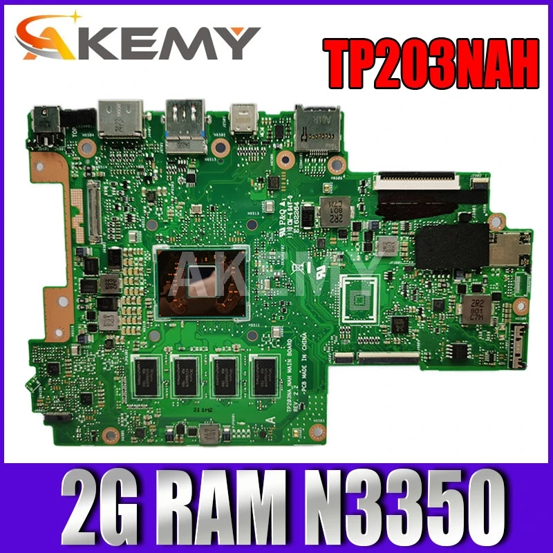 

Новинка, материнская плата TP203NA 2 Гб RAM/N3350U CPU для Asus VivoBook Flip 12 TP203NA TP203NA, материнская плата Laotop
