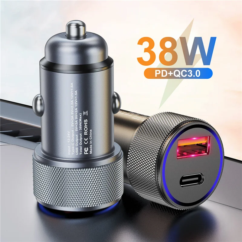 

Зарядное устройство USB Type-C для телефона, 20 Вт, 38 Вт