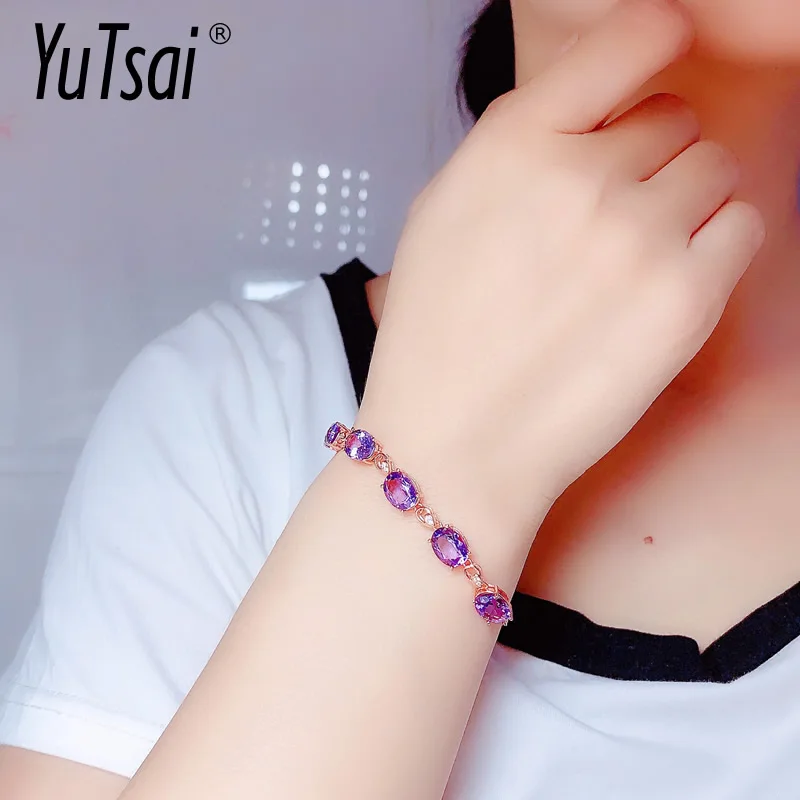 

Модный простой элегантный браслет YUTSAI из сплава для женщин, ювелирные аксессуары, подарки YT758