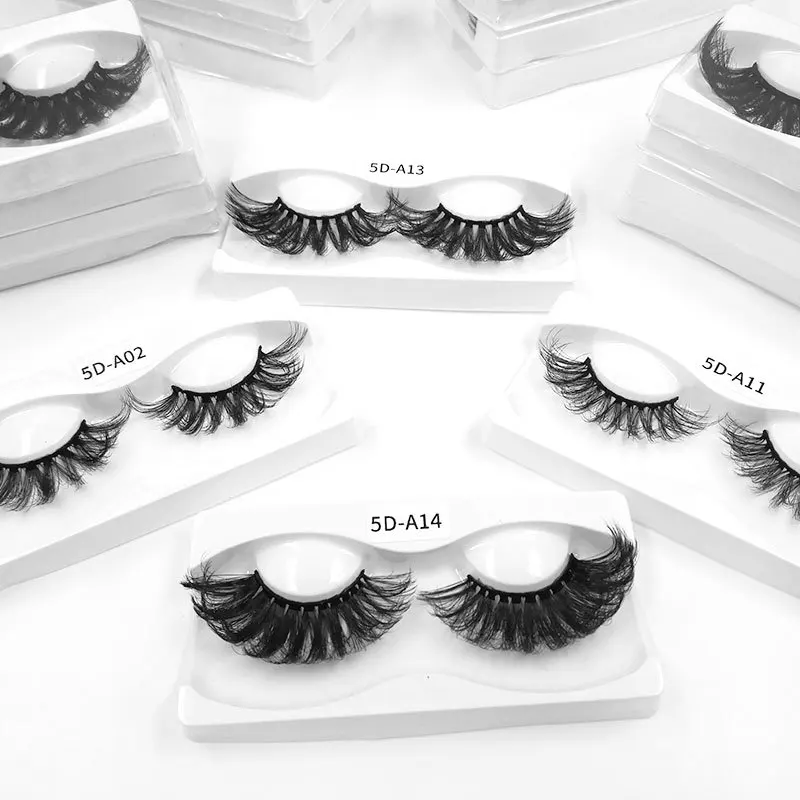 

Volume 5D Mink Lashes Dramatic Fluffy 25mm Long Eyelashes Messy Reusable Cruelty Free Eye Lash Extension Makeup Cilio Hot