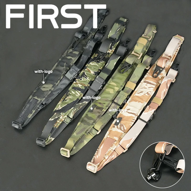 Тактический нейлоновый ремень 500D для улицы 2-точечный с кнопкой орлиного клюва