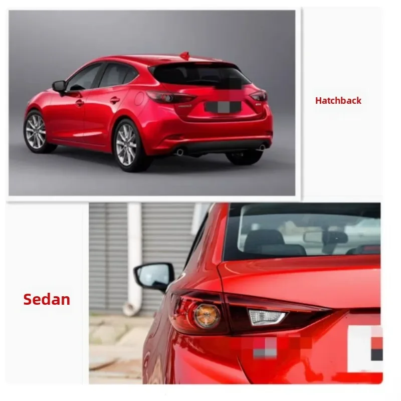 Для Mazda3 Axela Hatchback/седан 2013 2014 2015 2016 задний фонарь задние фонари без линии света