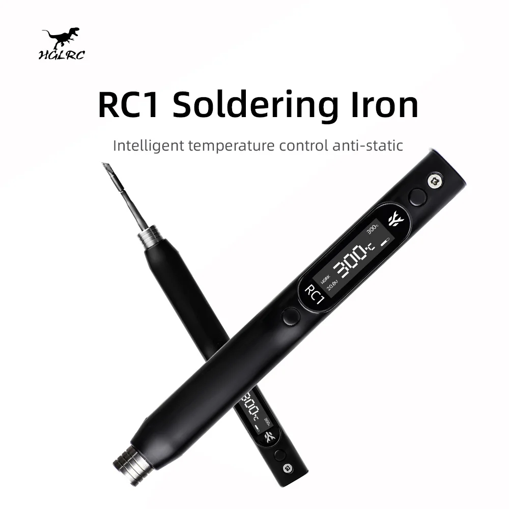 HGLRC RC1 Soldering Iron 25V 60W OLED