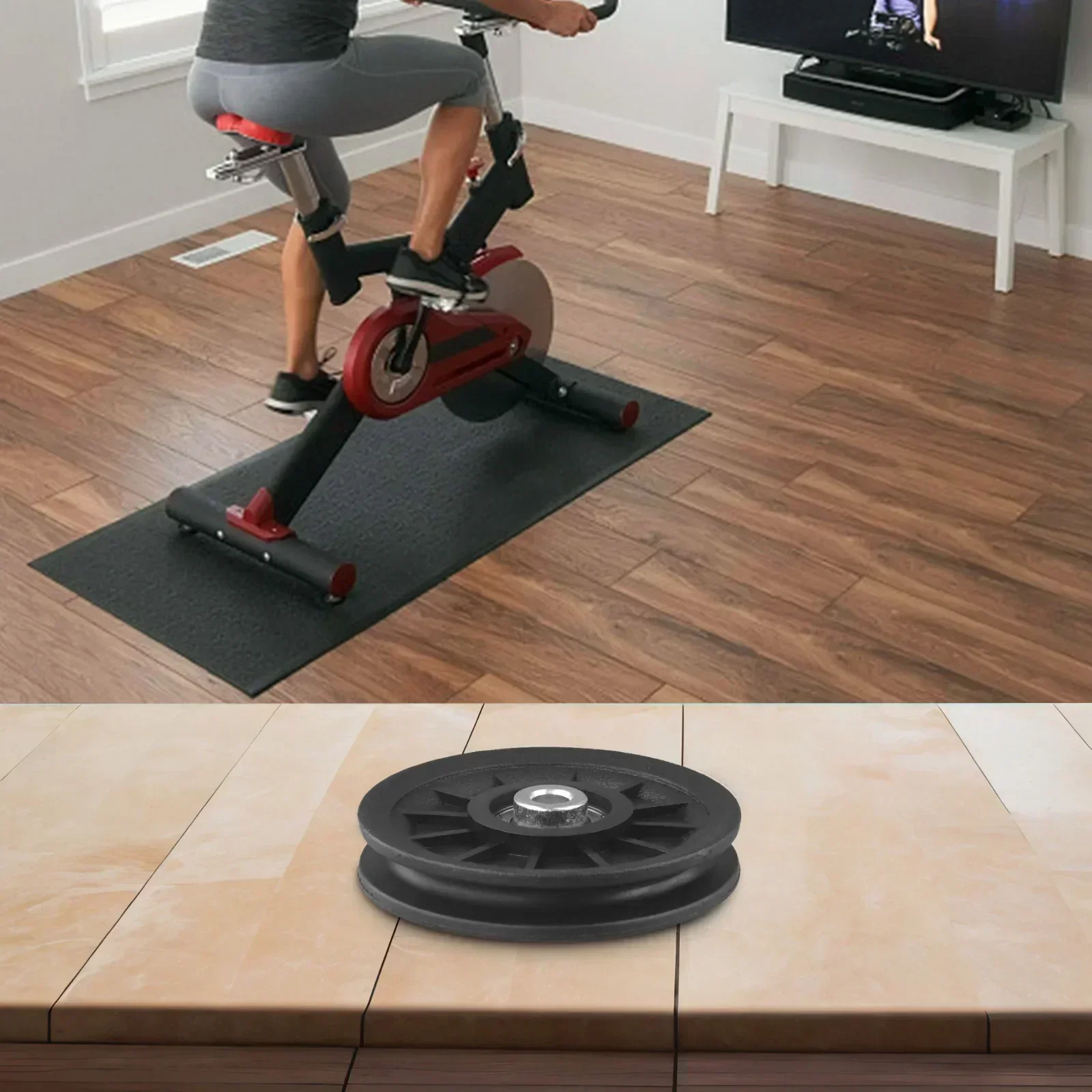 Бесшумный шкив для тренажерного зала подшипник тяжелых силовых