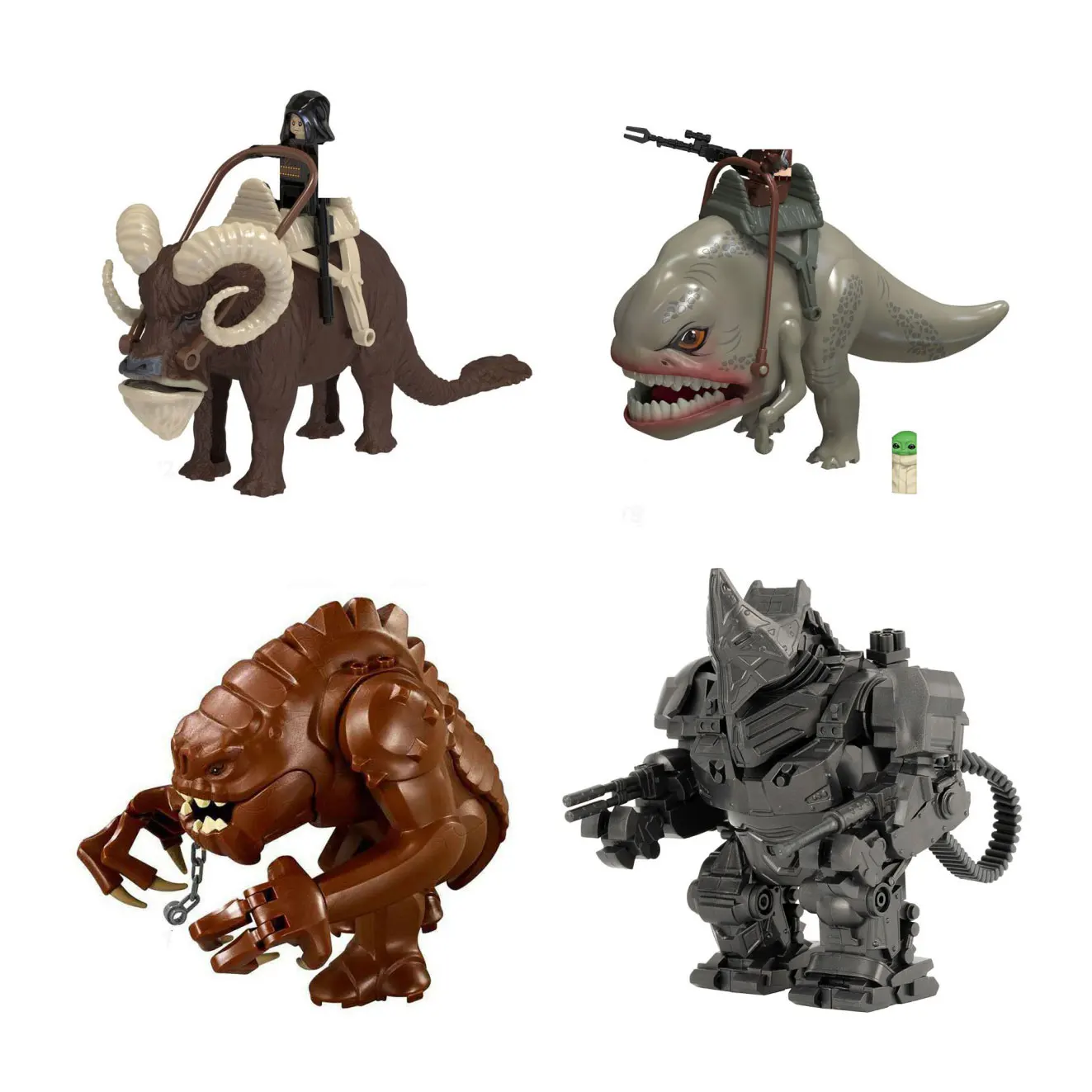 Серия фильмов X01 PG634 TV8071 TV8072 Фигурки Мини-кирпичи Кукла Сборка Строительные блоки